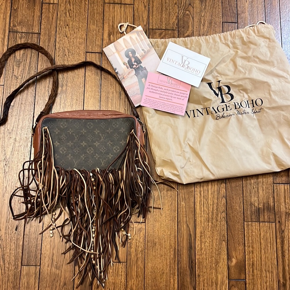 Authentic Louis Vuitton crossbody-vintage boho bags